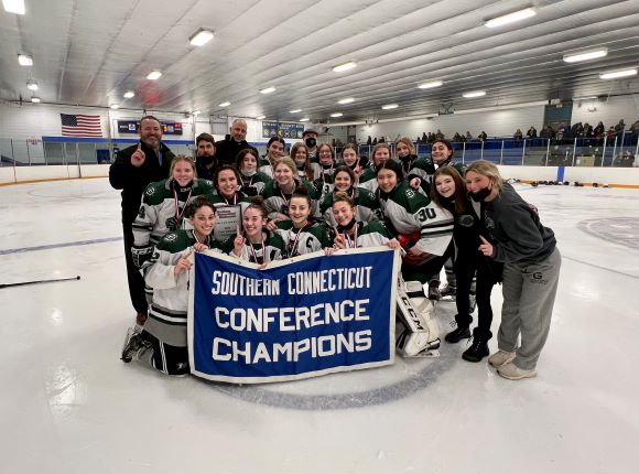 Guilford Captures 2022 SCC Girls Ice Hockey Playoff Title