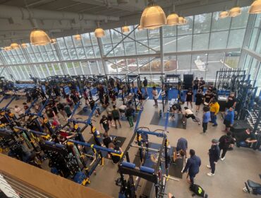 SCC Holds First-ever Football Weightlifting Competition