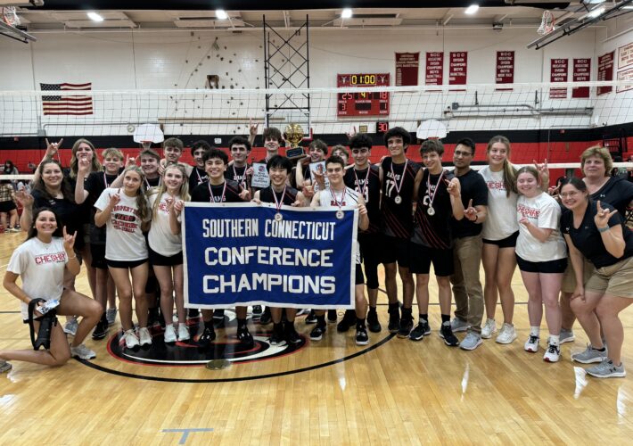 Cheshire Wins 2024 SCC Boys Volleyball Title