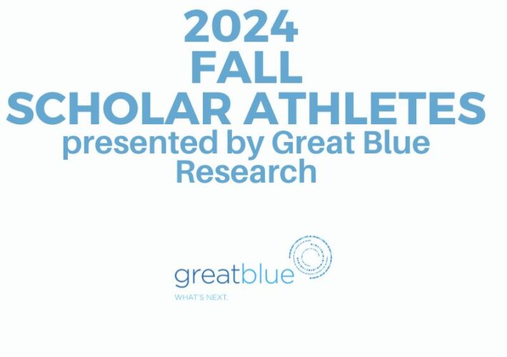 SCC 2024 Fall Scholar Athletes, presented by Great Blue Research