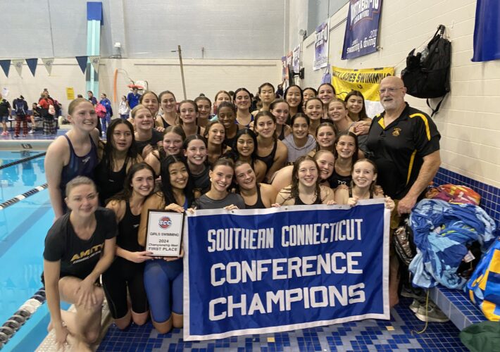 Amity Regional Captures 2024 SCC Girls Swimming Title; Cheshire is runner-up