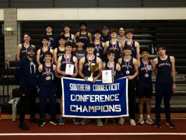 Lyman Hall Captures First-ever SCC Boys Indoor Track Title