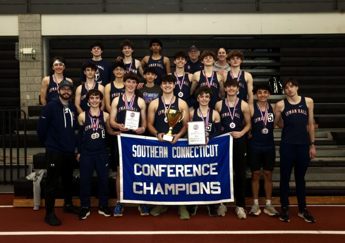 Lyman Hall Captures First-ever SCC Boys Indoor Track Title