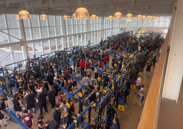 SCC Holds 2nd Football Weightlifting Competition; Sheehan (1st) and Amity Regional (2nd) Team Winners