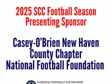 Week #2 Football Schedule, presented by the Casey-O’Brien New Haven County Chapter of National Football Foundation