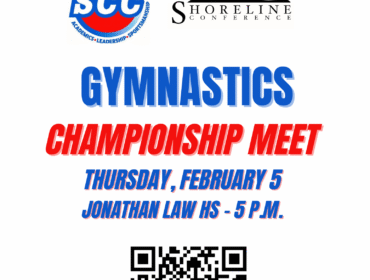 2026 SCC/SLC Gymnastics Championship Meet is February 5 at Jonathan Law HS