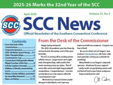 SCC NEWS – April 2026 – official newsletter of the Southern Connecticut Conference