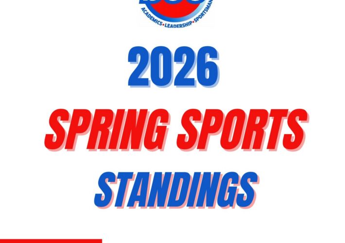 2026 SCC Spring Sports Standings